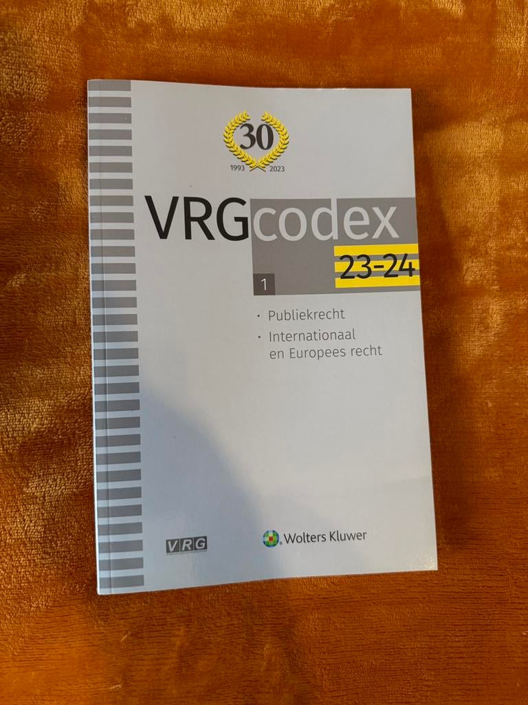 VRG Codex 2023-2024, Boeken, Ophalen