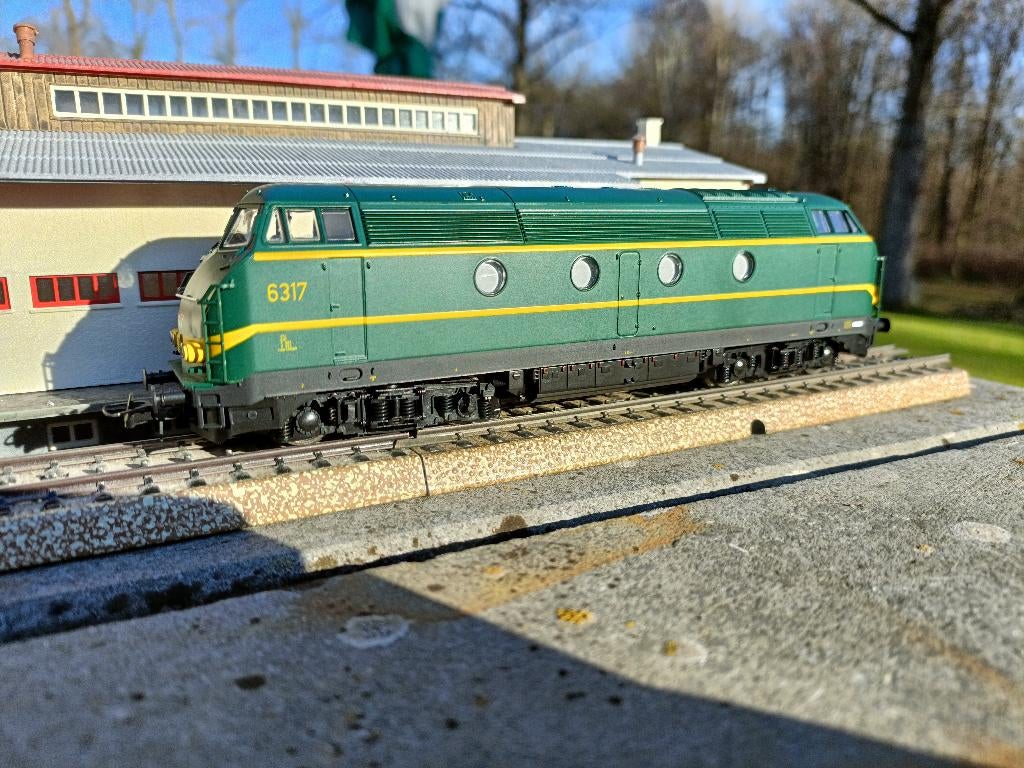 roco sncb locomotive 6317, Hobby & Loisirs créatifs, Trains miniatures | HO, Enlèvement ou Envoi, Courant alternatif, Comme neuf