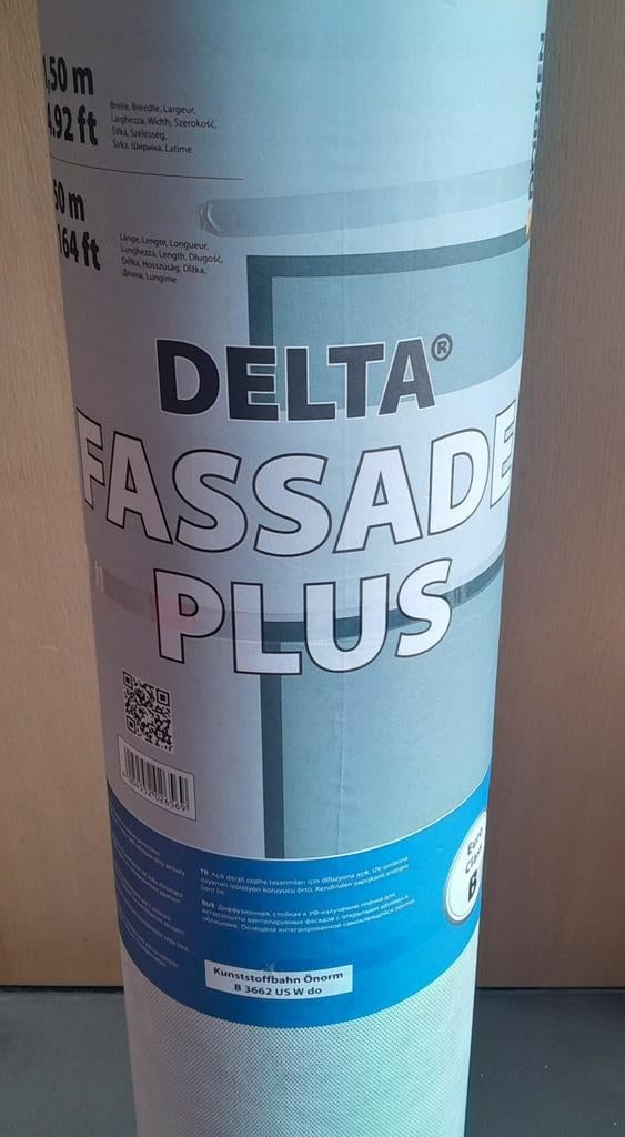 Delta façade plus rollen, Bricolage & Construction, Isolation & Étanchéité, Enlèvement