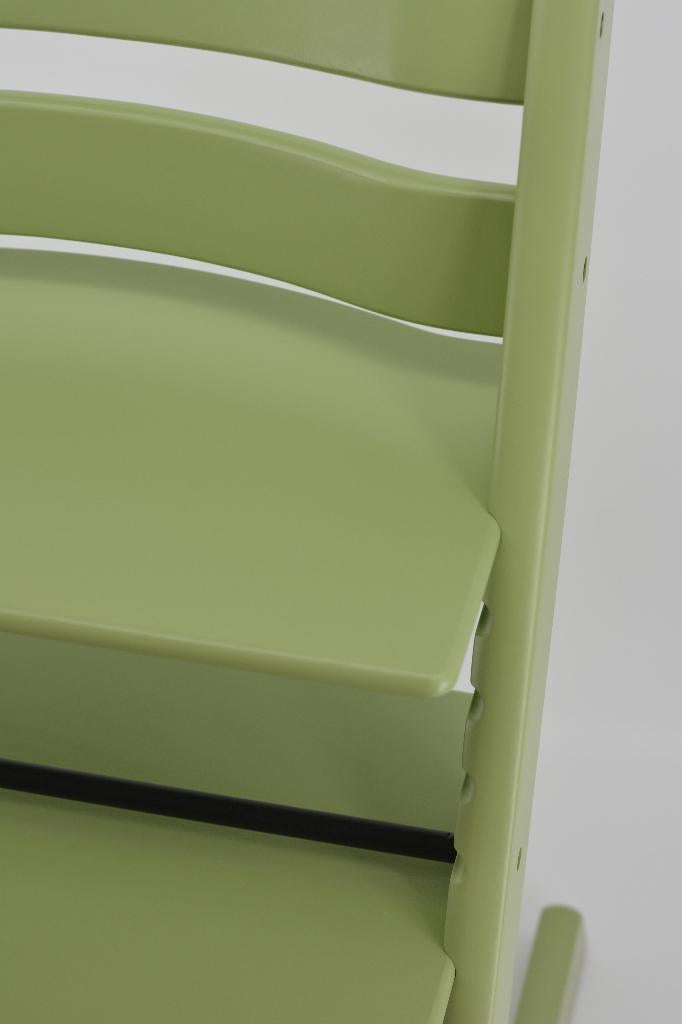 Stokke Tripp Trapp Moss Green– Refurbished model tripp, Kinderen en Baby's, Kinderstoelen, Verzenden, Zo goed als nieuw, Inklapstoel