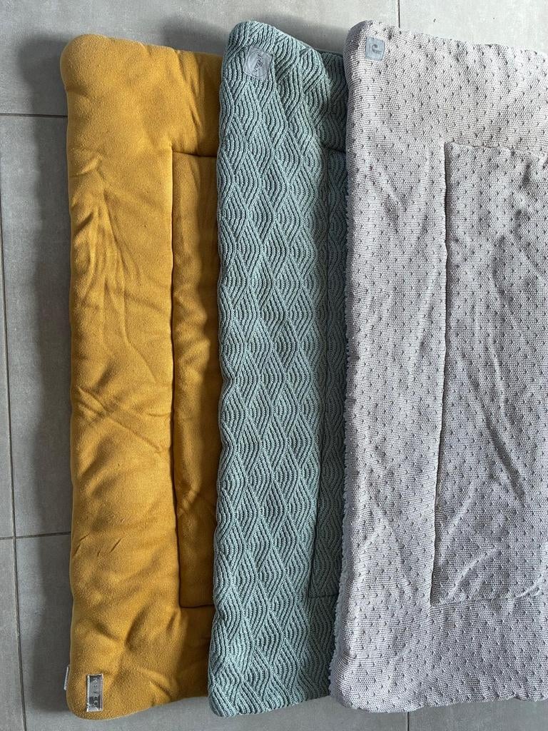 Parklegger Jollein (blauw), Jollein (beige) en Meyco (geel), Ophalen