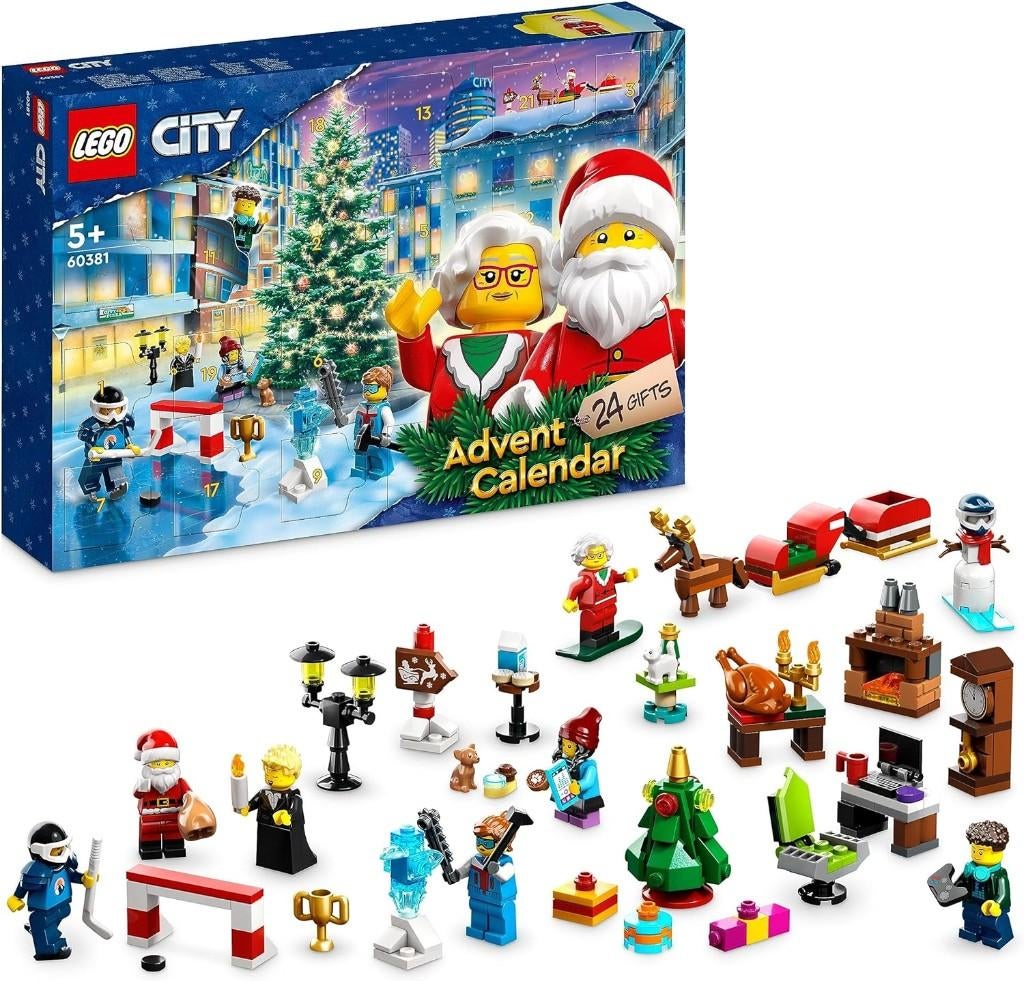 Neuf - Lego City - Calendrier de l'Avent (60381), Kinderen en Baby's, Speelgoed | Duplo en Lego, Nieuw, Lego, Complete set, City
