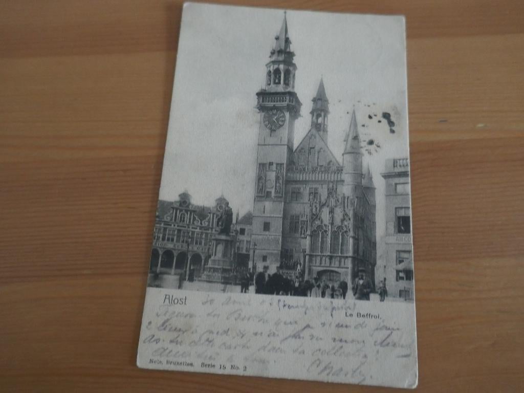 aalst alost le beffroi, Ophalen of Verzenden, Gelopen, Oost-Vlaanderen