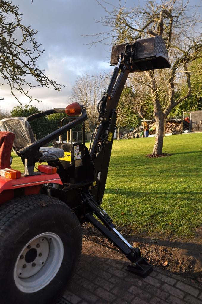 Aanpik Kraan voor tractor, Ophalen, Graafmachine