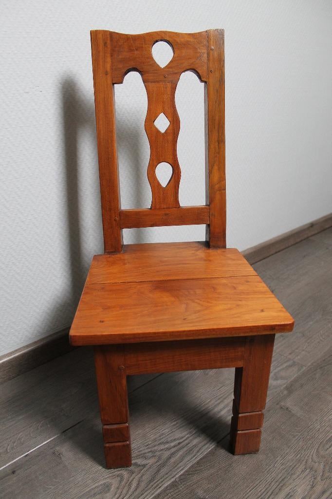 TEMPO DOULOU - CHAISE ENFANT/DECO BOIS NEUVE, Huis en Inrichting, Stoelen, Nieuw, Eén, Hout, Ophalen