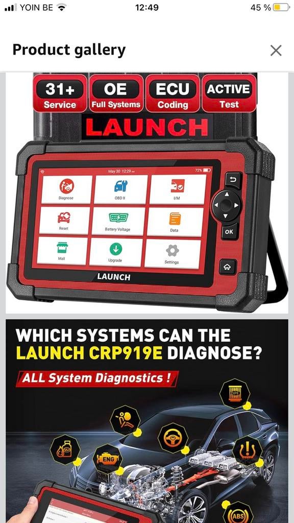 Scanner Launche, Informatique & Logiciels, Scanners, Enlèvement ou Envoi, Autre, Wi-Fi intégré, Scanner mobile