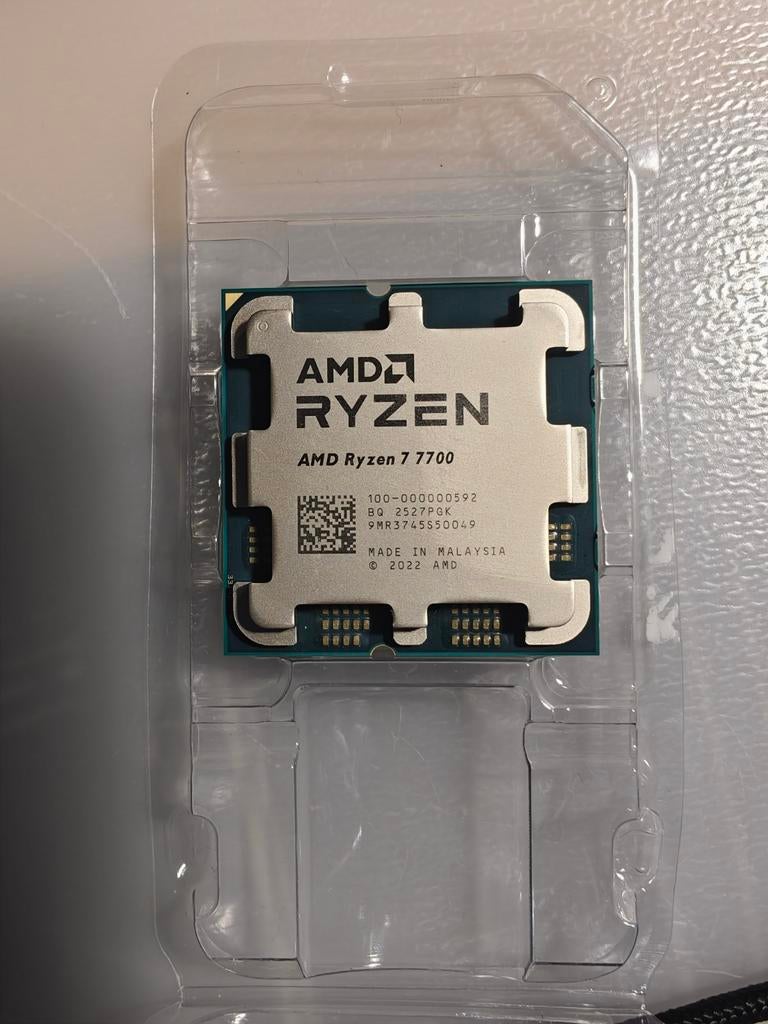 Processeur AMD Ryzen 7 7700 - AM5 - Version Tray, Enlèvement ou Envoi, AM5, 4 Ghz ou plus, AMD Ryzen 7