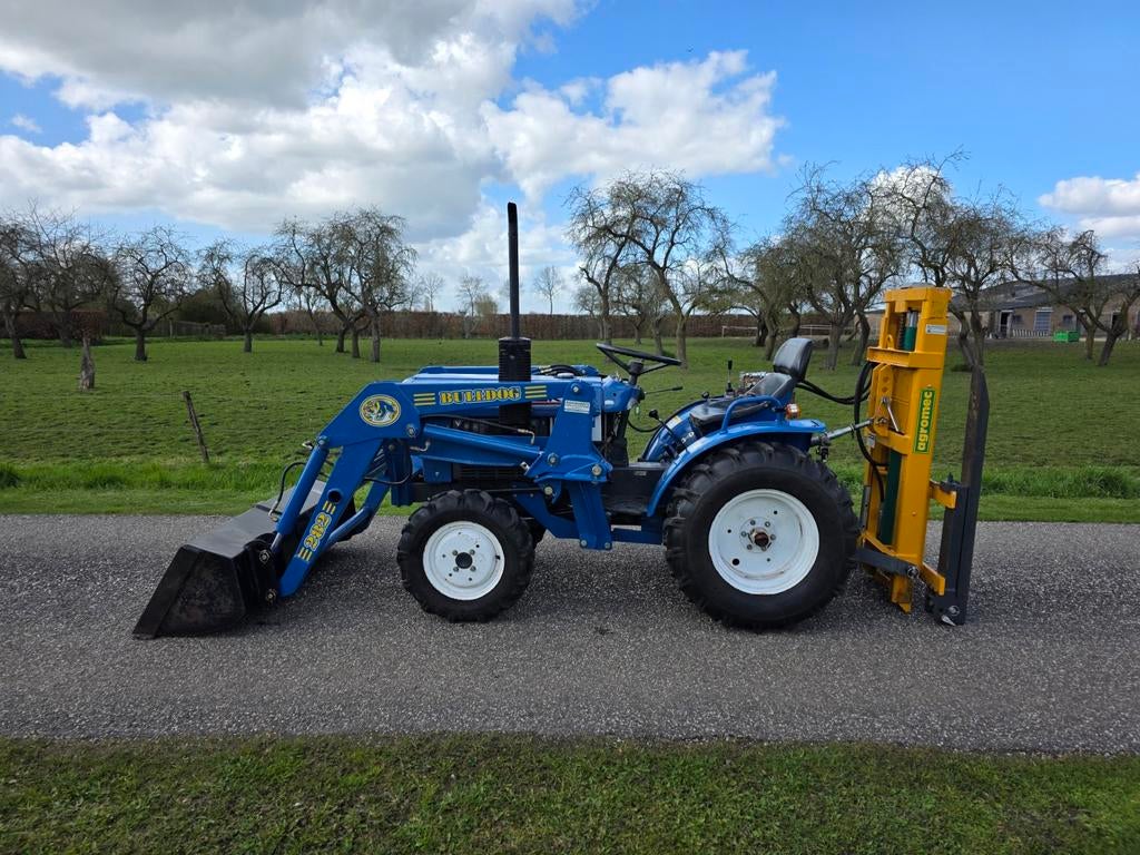 Iseki tx1410 met voorlader + Hefmast Agromec, Autres marques, Enlèvement ou Envoi, Jusqu'à 2500, Jusqu'à 80 ch