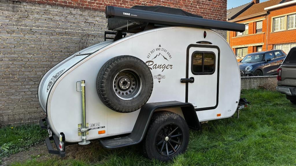 Hero Camper, Caravans en Kamperen, Caravans, Particulier, Luifel, Tot en met 4, 1000 - 1250 kg