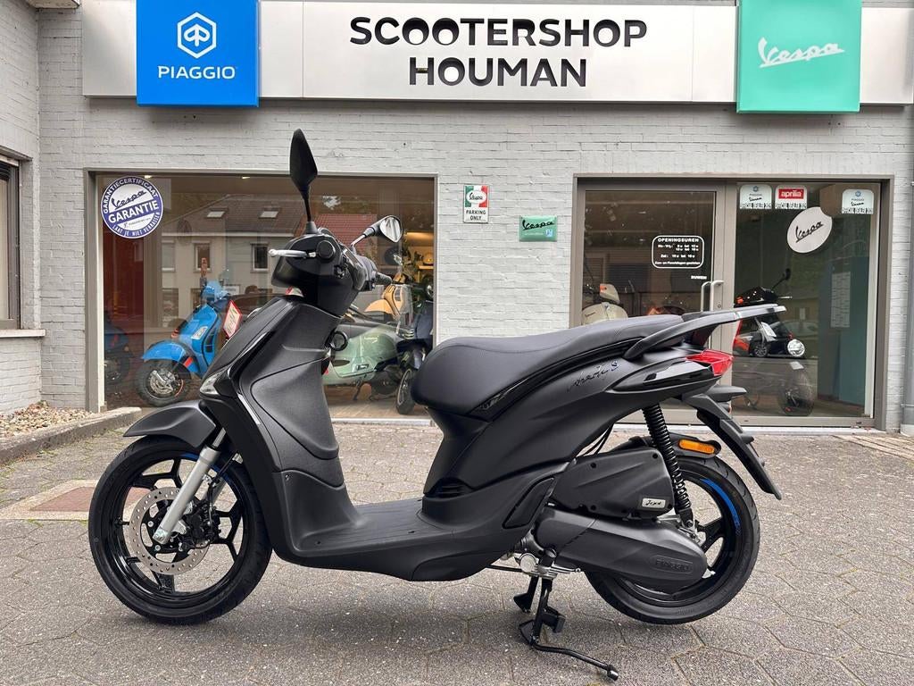 Piaggio Liberty S 50cc 45Km/h Nero Meteora Matt (nr.3), Nieuw, Benzine, 50 cc, Overige modellen