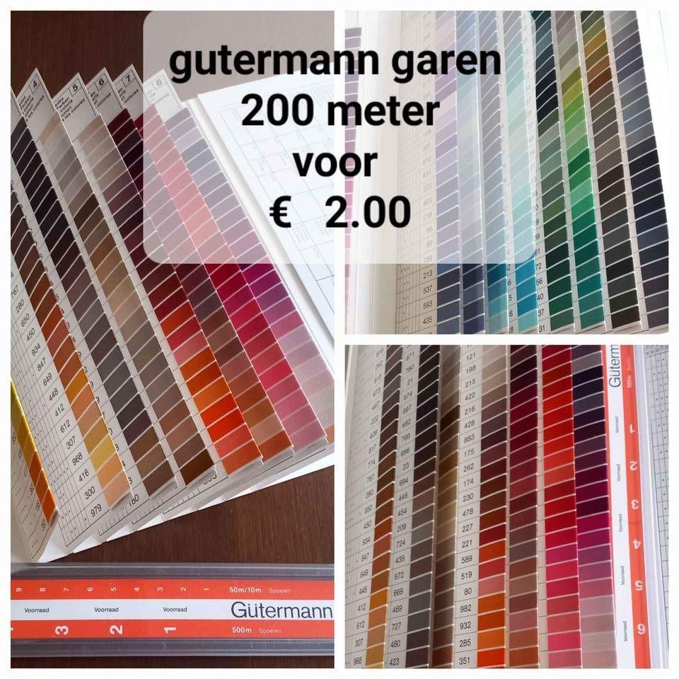 naaigaren gutermann 200 meters, Enlèvement ou Envoi, Neuf, Fil ou Aiguille(s)
