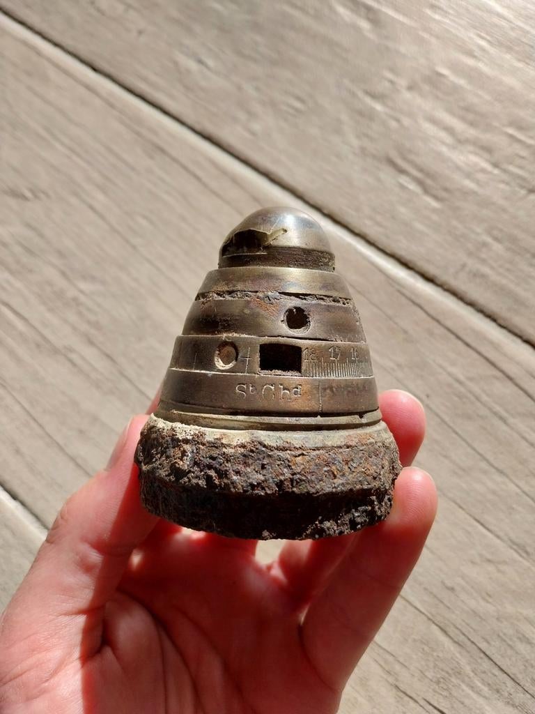 Belgisch wo1 saint chamond artillerie 75, Ophalen