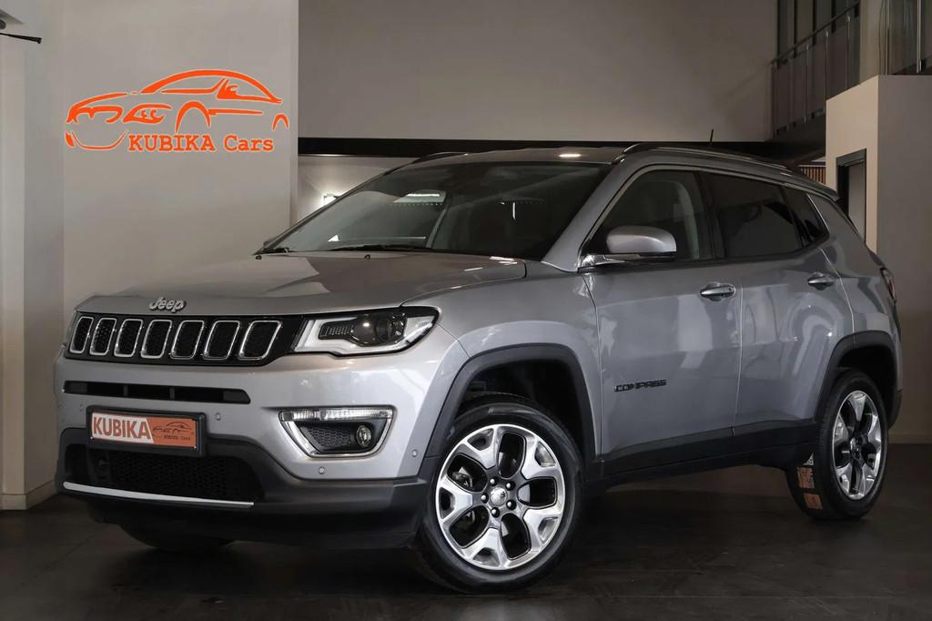 Jeep Compass Compass 1.4 Turbo 4x4 Limited BEATS Garantie, Auto's, Automaat, Gebruikt, 4 cilinders, Bedrijf