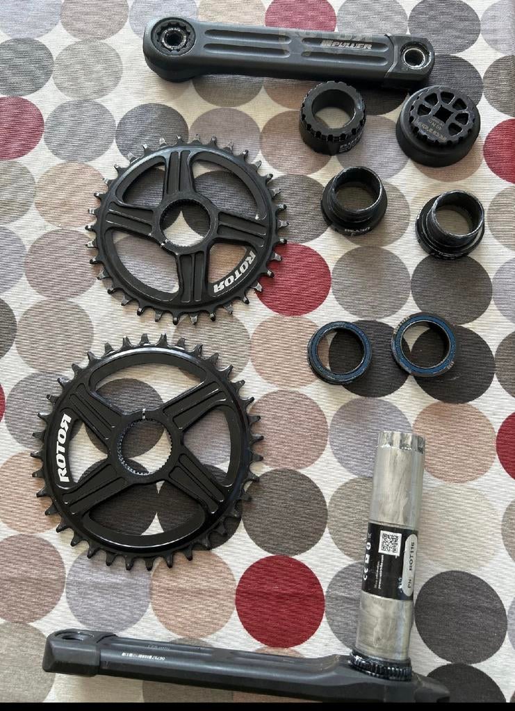 Rotor inpower MTB DM powermeter, Fietsen en Brommers, Fietsonderdelen, Ophalen, Zo goed als nieuw