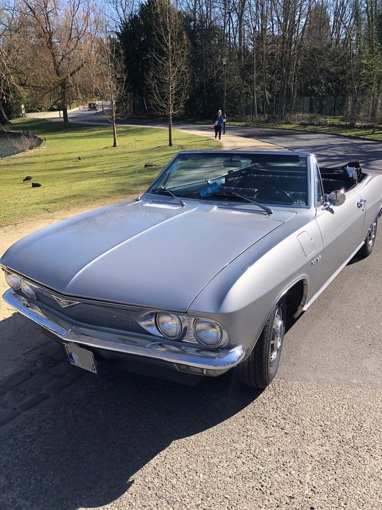 Chevrolet Corvair Corsa 1965 -  2,7 L - 140 CV, Auto's, 5 zetels, Particulier, Cabriolet, Chevrolet