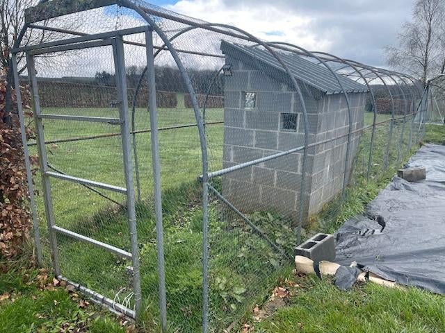serre tunnel, Jardin & Terrasse, Enlèvement, Utilisé