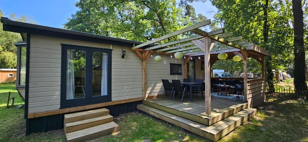 Chalet te koop op familiepark Goolderheide, Caravans en Kamperen, Ophalen