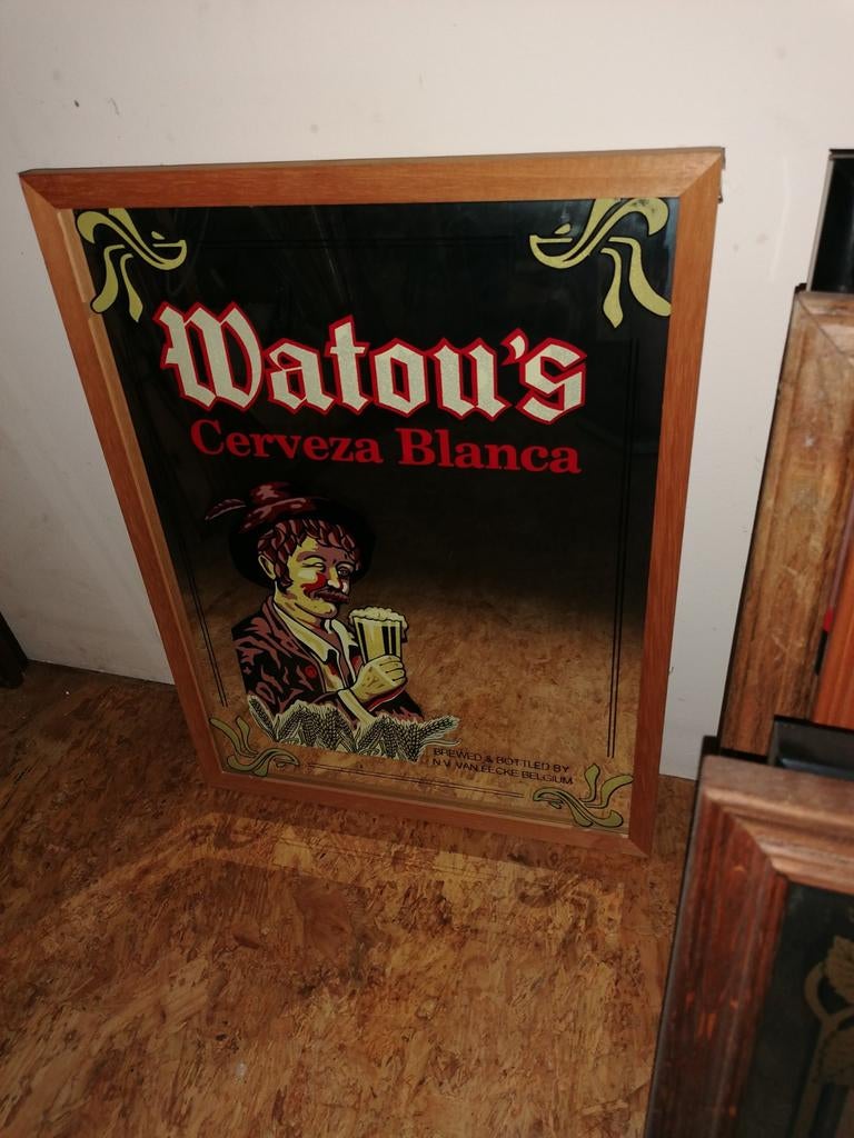 Oudere spiegel watou's, Ophalen of Verzenden