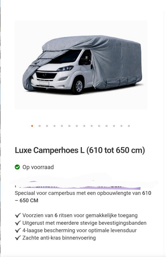 Camperhoes, Caravanes & Camping, Enlèvement