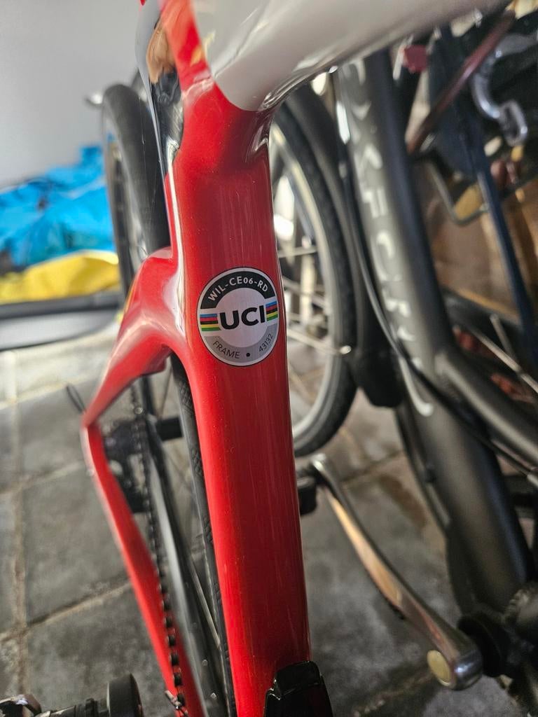 Wilier cento 1 ndr 105, Ophalen