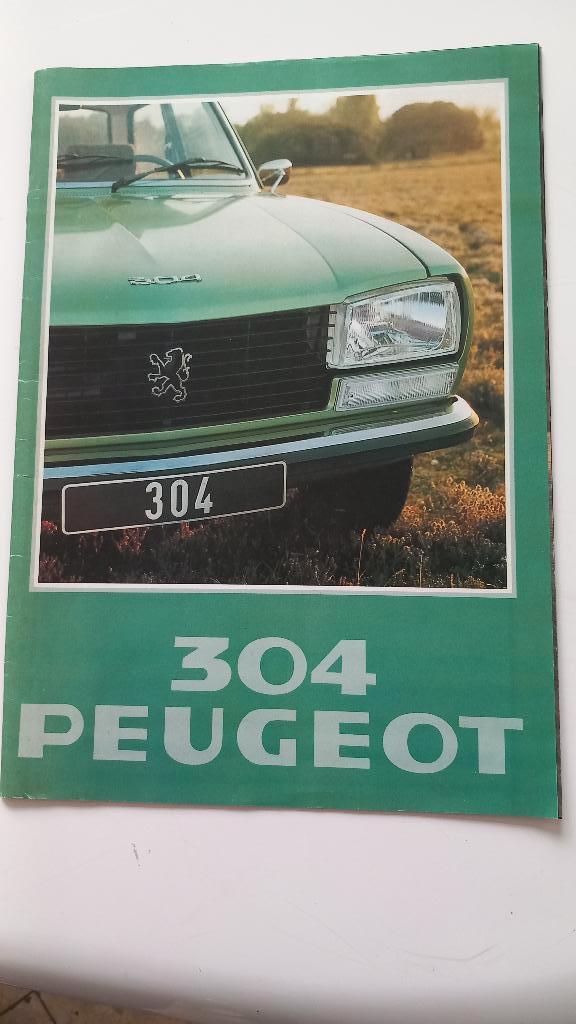 Catalogue peugeot 304 gl,sls, Livres, Autos | Brochures & Magazines, Enlèvement, Utilisé, Peugeot, Divers
