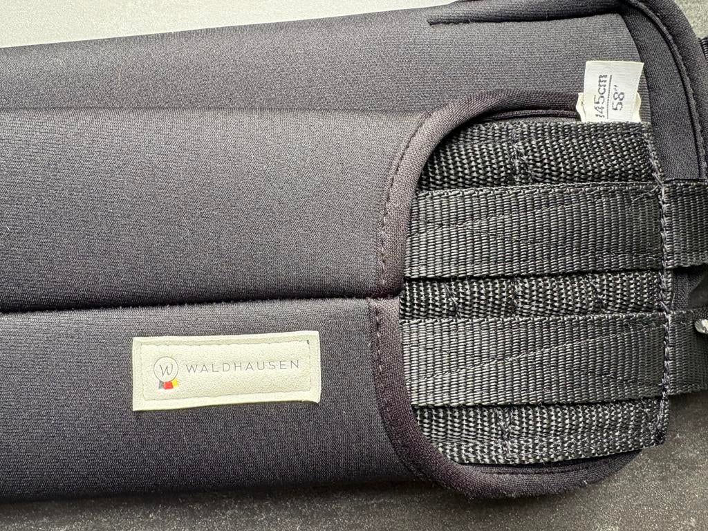 Waldhausen singel zwart 145cm, Enlèvement, Utilisé