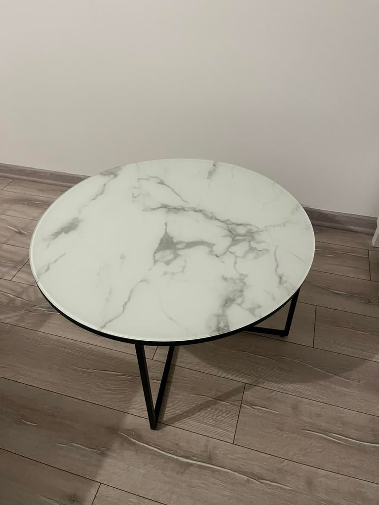 Table, Maison & Meubles, Enlèvement, Comme neuf, Verre