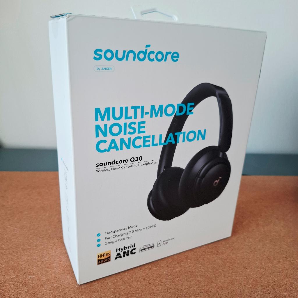 Soundcore by Anker Life Q30 (nieuw in doos), Audio, Tv en Foto, Hoofdtelefoons, Nieuw, Over oor (circumaural), Overige merken