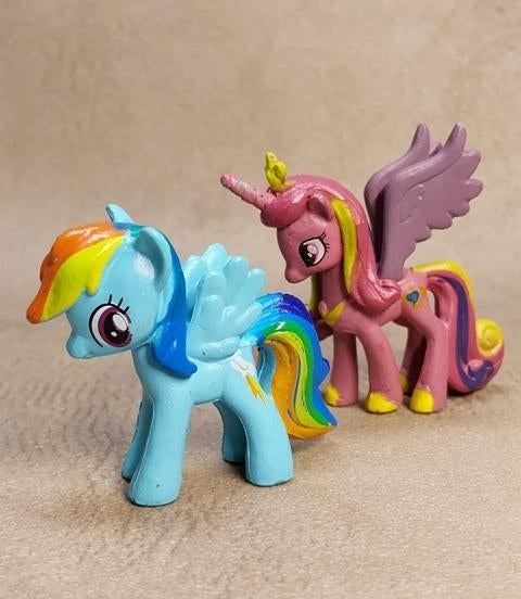 My Little Pony - Rainbow Dash & Princess Cadance minifigs, Ophalen of Verzenden, Zo goed als nieuw