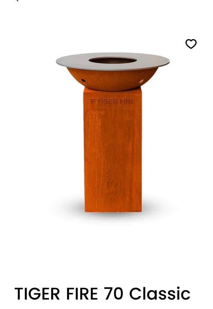 Tiger fire bbq, Ophalen, Zo goed als nieuw