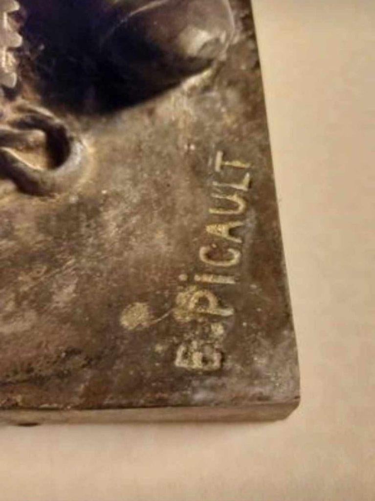 Statue bronze, Antiek en Kunst, Antiek | Brons en Koper, Ophalen of Verzenden, Brons