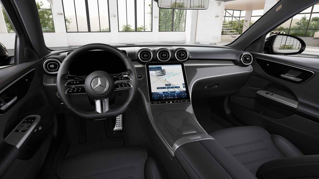 Mercedes-Benz C-klasse 300 e AMG Line Night Pack | Panoramis, Auto's, Mercedes-Benz, Automaat, 4 deurs, Gebruikt, Zwart