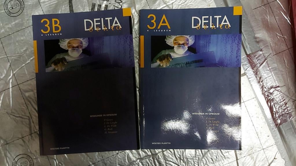 Wiskunde boeken Delta 3de en 4de middelbaar. 15 stuks., Boeken, Ophalen