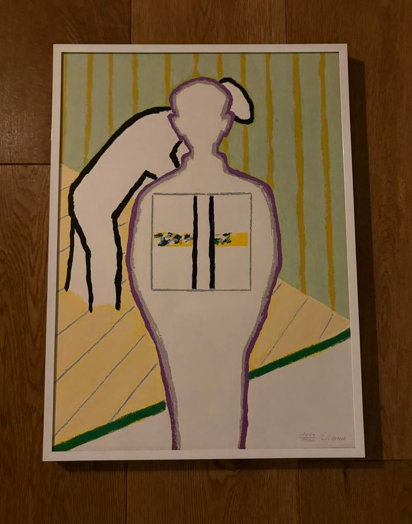 Genummerde en gesigneerde litho’s Raveel, Ophalen of Verzenden