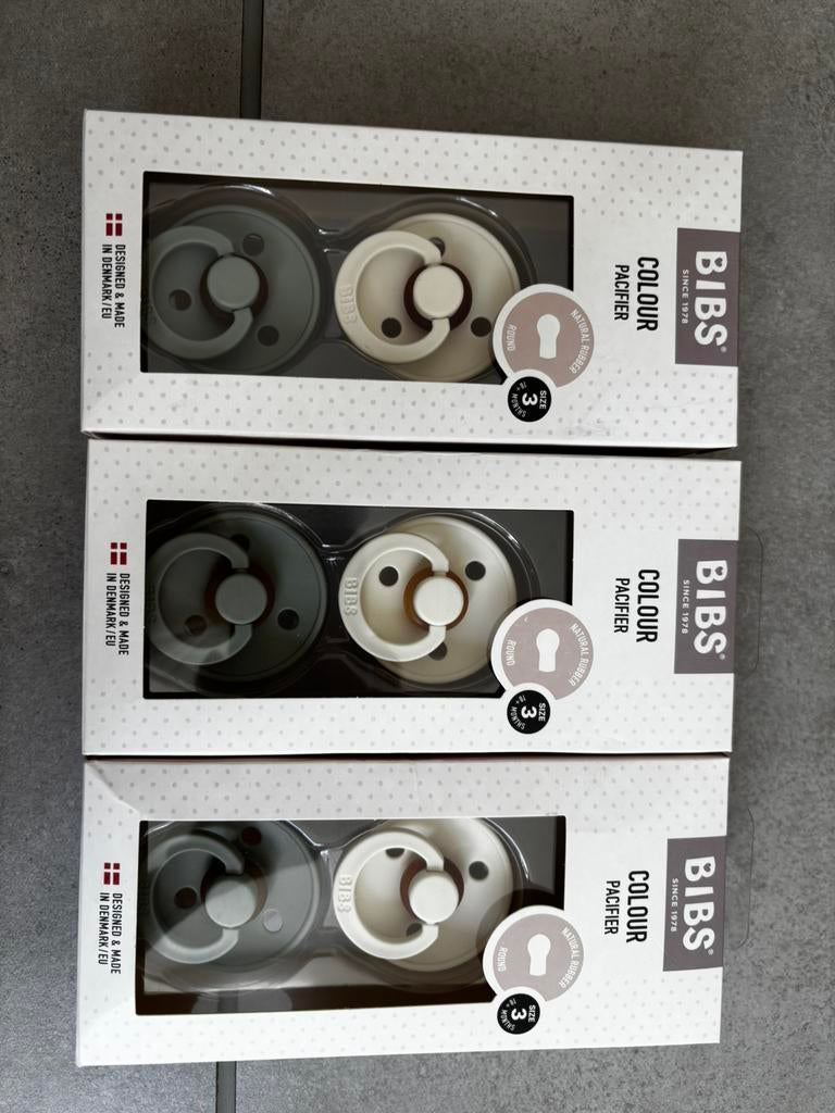 Bibs fopspenen maat 3 (3 dozen), Enlèvement, Neuf