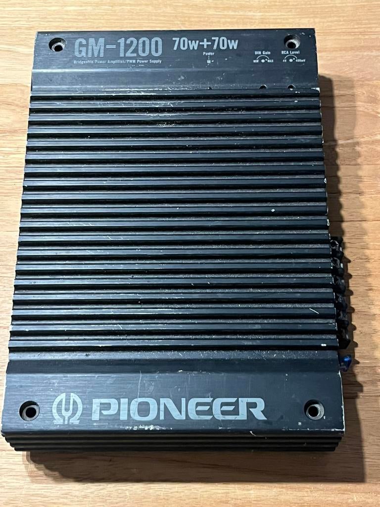 AMPLI AUTO PIONEER GM-1200, Enlèvement ou Envoi, Utilisé