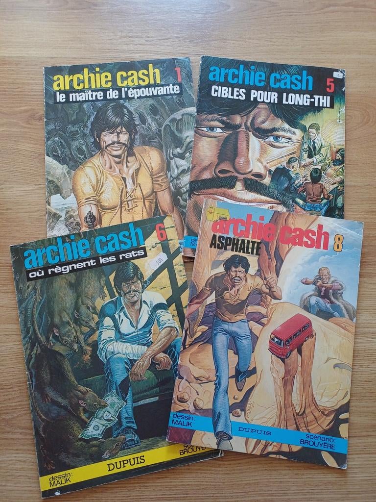 Bd Archie Cash 1/5/6/8, Plusieurs BD, Enlèvement ou Envoi