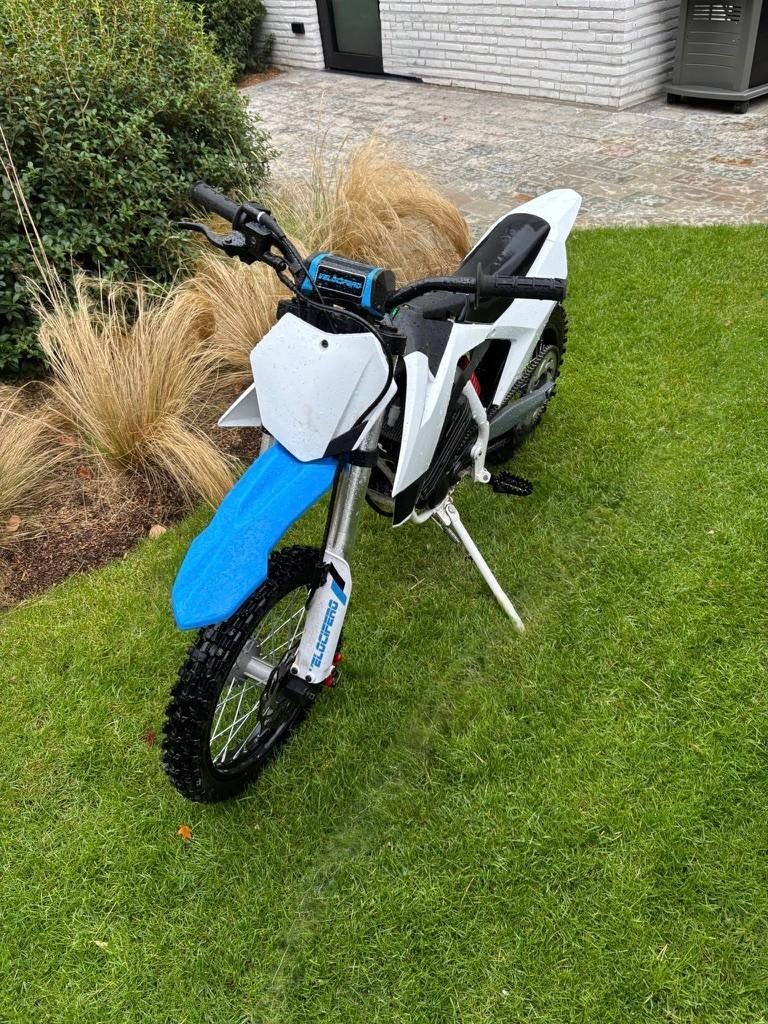 Moto électrique pour enfants - Velocifero, Vélos & Vélomoteurs, Mini Bikes, Midi Bikes & Pit Bikes, Comme neuf, Dirt Bike, Enlèvement