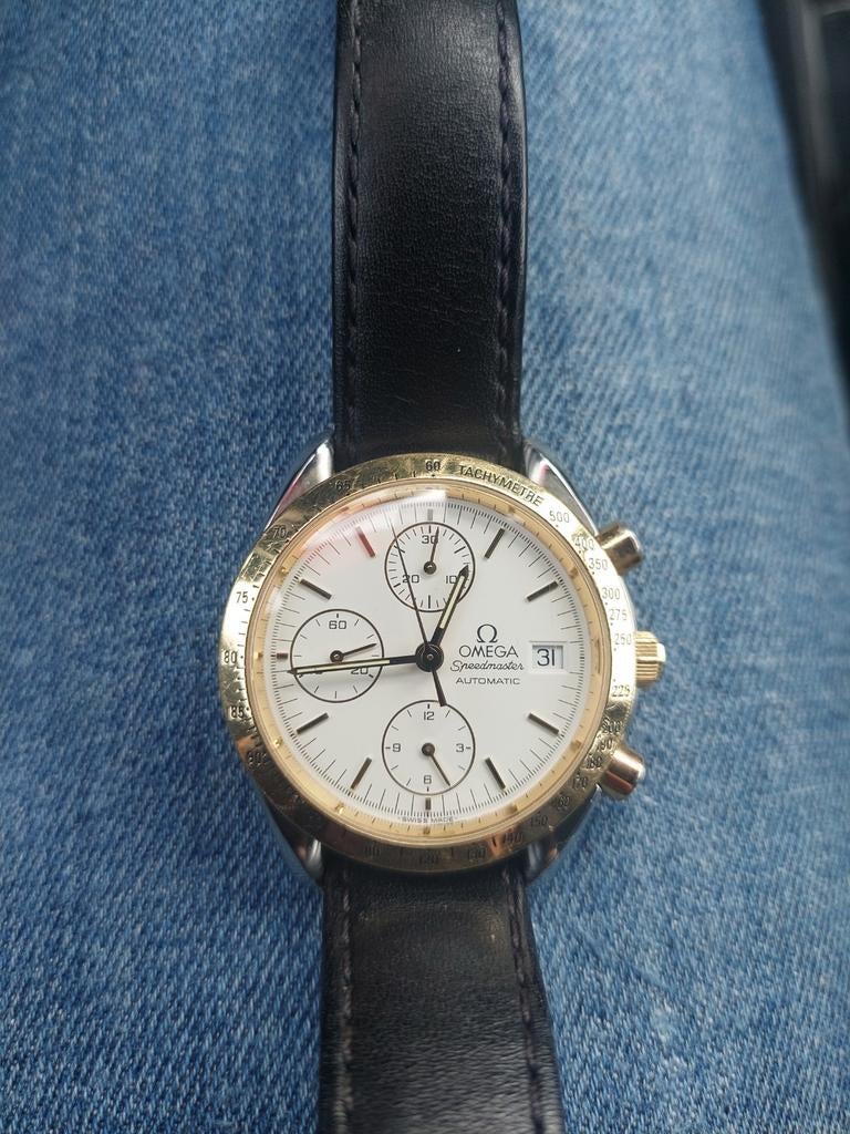 Omega Speedmaster Automatic, Handtassen en Accessoires, Horloges | Dames, Ophalen of Verzenden, Staal, Staal