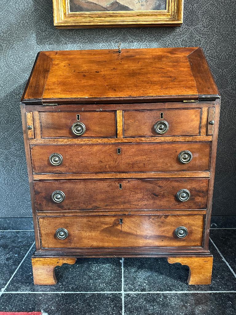 Secretaire mahoniehout, Antiek en Kunst, Ophalen