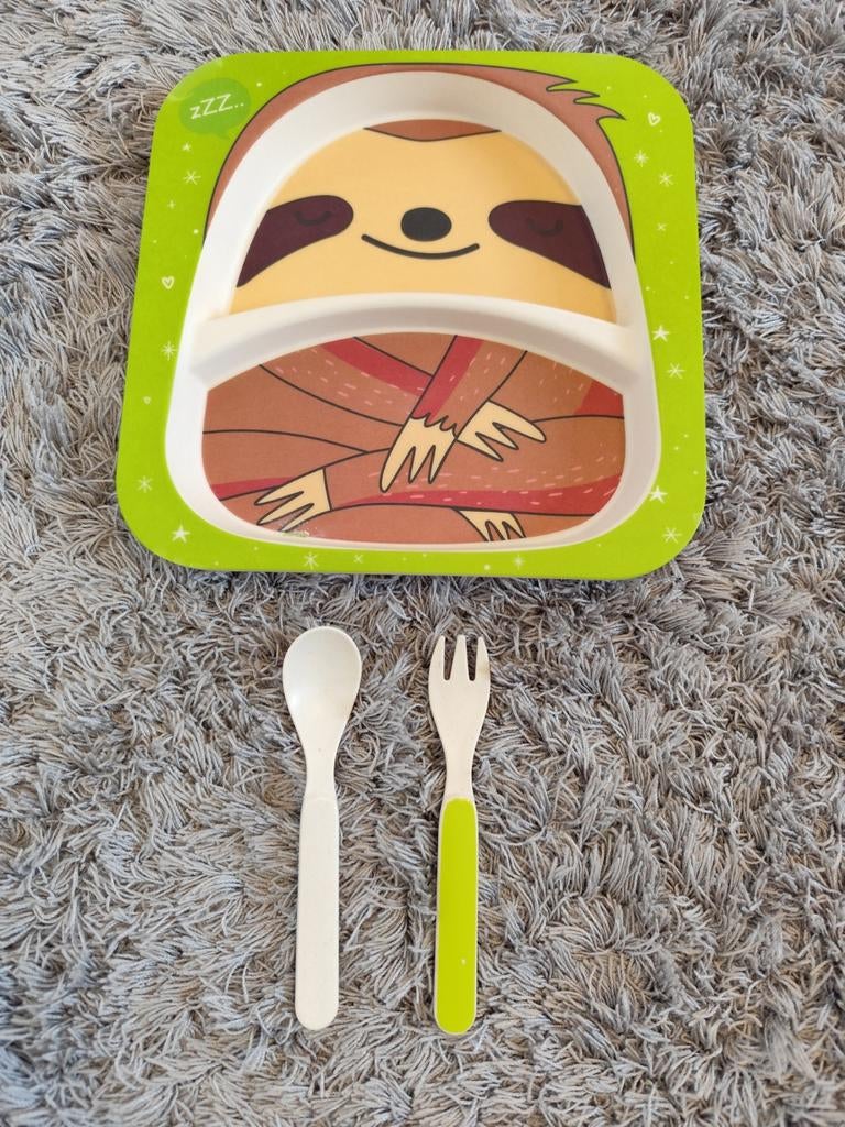 Kinderservies bamboe merk Ernesto, Ophalen of Verzenden