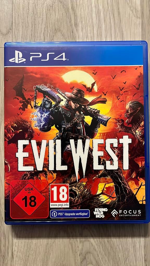 Evil West PS4 (PS5 upgrade), Enlèvement ou Envoi, Comme neuf