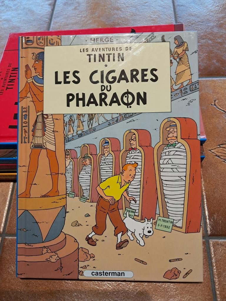 Les cigares du pharaon - Tintin - Hergé, Une BD, Enlèvement ou Envoi, Comme neuf, Hergé