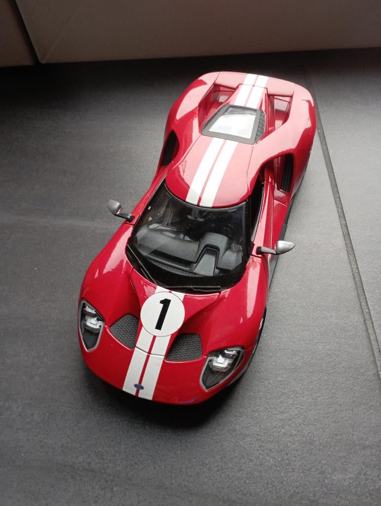 Ford GT 2017 Maisto 1/18, Hobby & Loisirs créatifs, Voitures miniatures | 1:18, Enlèvement ou Envoi, Comme neuf, Voiture, Maisto