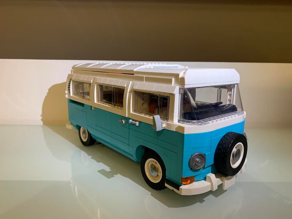 Lego Volkswagen T2: 10279, Hobby en Vrije tijd, Modelauto's | 1:24, Zo goed als nieuw, Ophalen