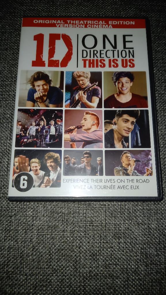 DVD One Direction, Ophalen of Verzenden, Gebruikt
