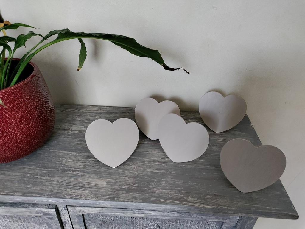 Houten Hartje, Ophalen, Gebruikt