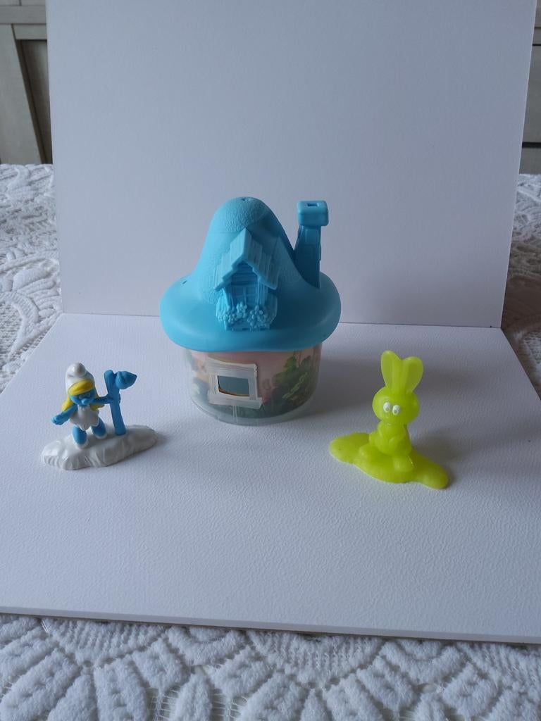 McDonald's Smurf, Verzamelen, Ophalen of Verzenden, Zo goed als nieuw, Huisje of Attribuut