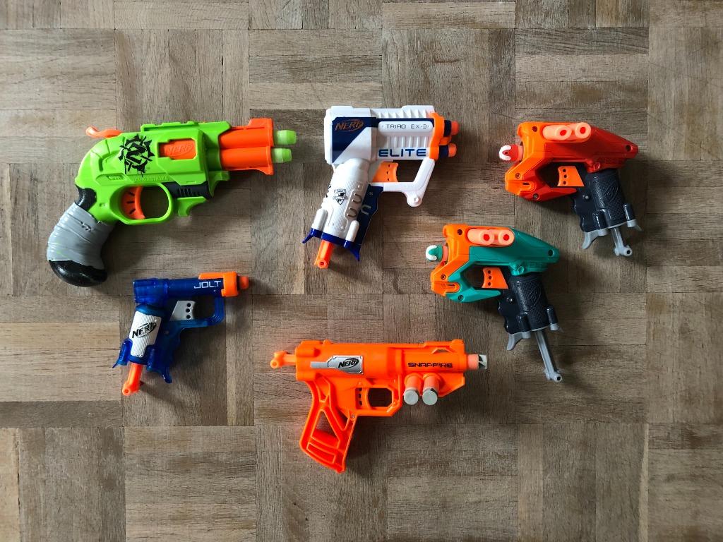 Nerf – pack de 6 petits Nerf, Enlèvement, Utilisé