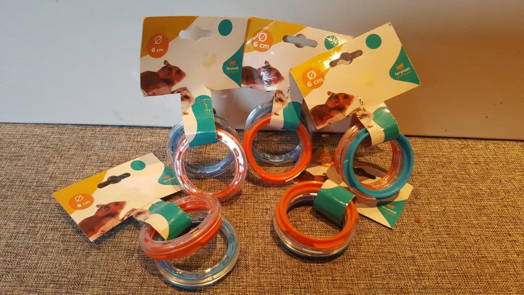 FERPLAST KOPPELRINGEN, Animaux & Accessoires, Rongeurs & Lapins | Cages & Clapiers, Neuf, Cage, Moins de 60 cm, Moins de 75 cm